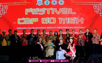 Nyai Hj. Sinta Nuriyah Hadiri Perayaan Cap Go Meh 2025 di Kota Tangerang