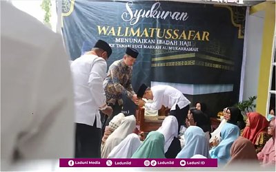 Hukum Mengadakan Tasyakuran Berangkat Haji (Walimah Safar)