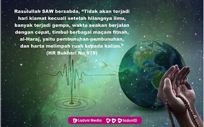 Do’a dan Adab Utama Ketika Terjadi Gempa