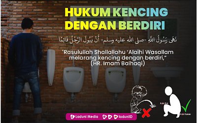 Hukum Kencing Dengan Berdiri