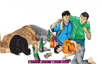 Serem Banget! Mati Dalam Kondisi Mabuk