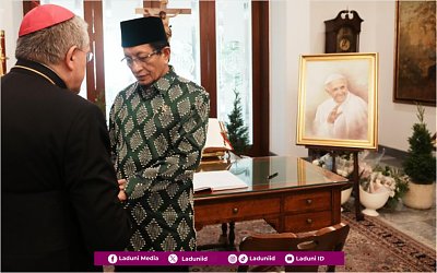 Solidaritas Lintas Iman, Menag Kenang Paus Fransiskus di Kedutaan Vatikan