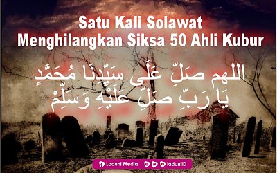 Satu doa menghilangkan siksaan 50 ahli kubur |  Keutamaan dan Keutamaan Shalawat › LADUNI.ID