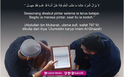 Sombong Karena Merasa Paling Pintar