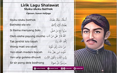 Lirik Lagu Sholawat Sluku-Sluku Bathok