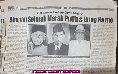 Guru Spiritual Soekarno (5): Inspirasi Bendera Merah Putih dari Kyai Achmad Basyari