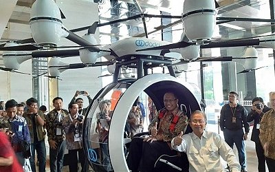 Indonesia Kini Miliki Drone Pengangkut Manusia, Ini Lima Faktanya