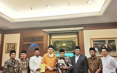 PBNU Terima Kunjungan Mantan Rektor Maroko, Ini Isi Perbincangannya