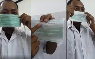 Waspada Virus Corona, Begini Cara Benar Memakai Masker