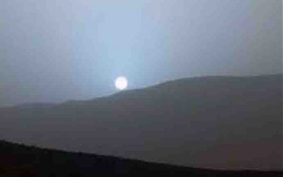 Matahari Berwarna Biru Terbenam di Planet Mars, Begini Penjelasan Ilmiahnya