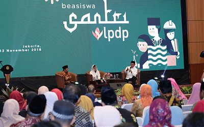 LPDP merupakan Komitmen negara terhadap Santri dan Pesantren