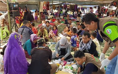 Tujuh Pos NU Peduli Didirikan untuk Bantu Korban Gempa Lombok