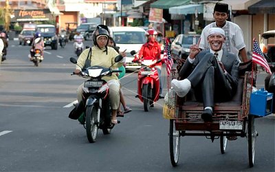 Keikhlasan dalam Ayunan Becak Zaman Now