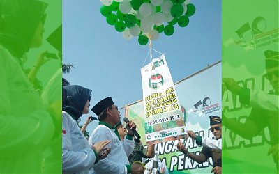Apel Akbar dan Pembacaan Ikrar Antiradikalisme Warnai Peringatan HSN 2018