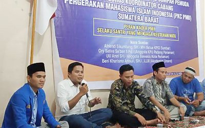 Menambah Kecintaan Kader terhadap NKRI, PMII Sumbar Gelar Dialog