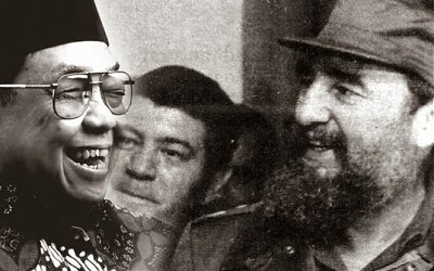 Saat Gus Dur dan Fidel Castro Berpidato
