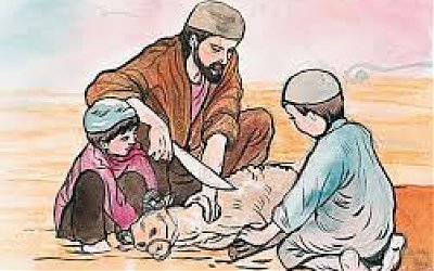Pembagian Daging dan Doa Aqiqah