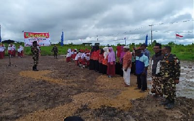 Santri Goes To Papua: Rangkaian Perayaan HUT RI yang ke 75 di Kurwato