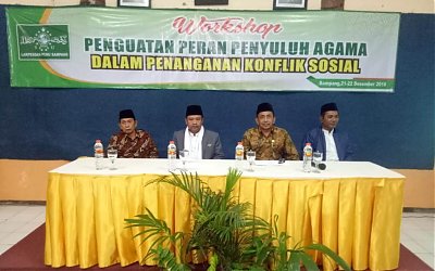 Lakpesdam NU Sampang Gelar Workshop Penguatan Peran Penyuluh Agama