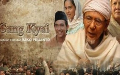 Warga NU Ngluyu Nganjuk Gelar Nobar ‘Sang Kiai’ untuk Tumbuhkan Nasionalisme
