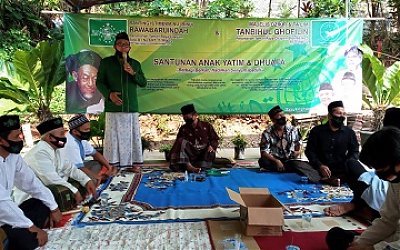 52 Anak Yatim Terima Santunan dari RINU Rawabaru Indah