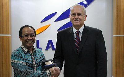 LAPAN Terima Kunjungan Presiden CNES, Thomas Djamaludin: MOU ini Perkuat Pengamatan Cuaca Antariksa