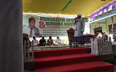 Pengajian Umum Tutup Rangkaian Harlah NU di Sekadau