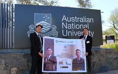 Dua Mahasiswa UGM Presentasi dalam Konferensi Internasional Kebencanaan di Australia