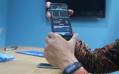 Mahasiswa UGM Ciptakan Aplikasi Gelang Kesehatan Kanafit