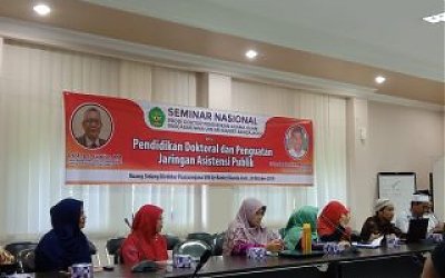 Pascasarjana UIN Ar-Raniry Gelar Seminar Nasional Penguatan Jaringan Asistensi Publik