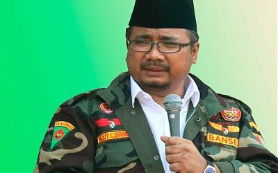 Ketum GP Ansor: Mereka Tidak Berani Menuliskan ‘NKRI Harga Mati’ di Bawah Khat Tauhid Itu