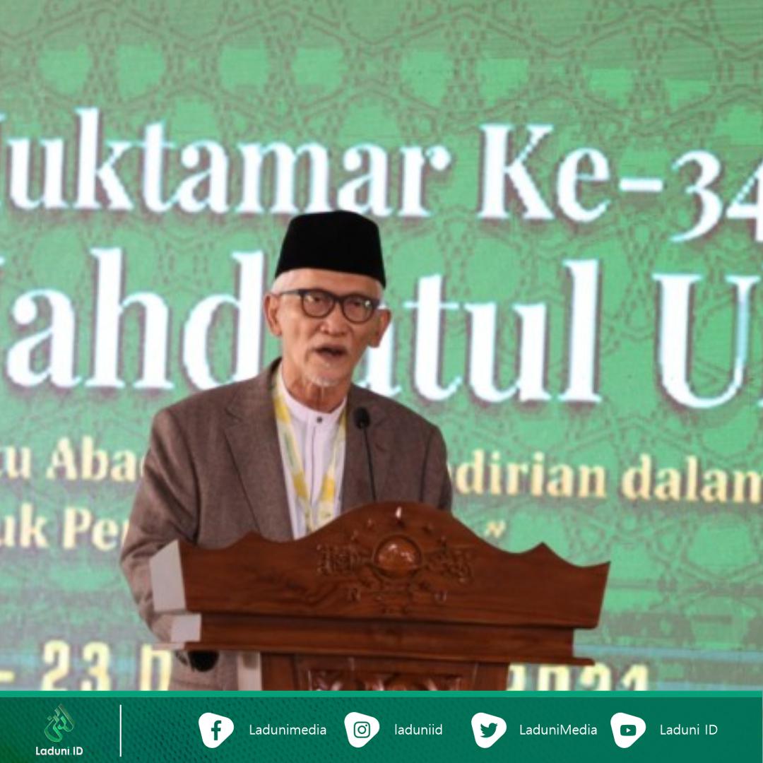 Khutbah Iftitah Muktamar ke-34 NU: Pentingnya Tajdidul Jam’iyah dan Garis Komando NU