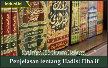 Penjelasan tentang Hadis Dha'if