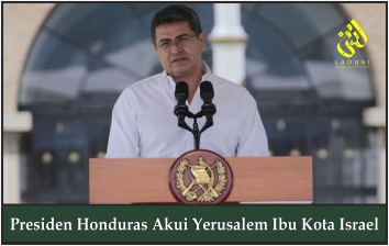 Presiden Honduras Akui Yerusalem Ibu Kota Israel