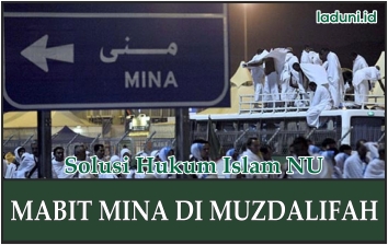 Mabit Mina di Muzdalifah