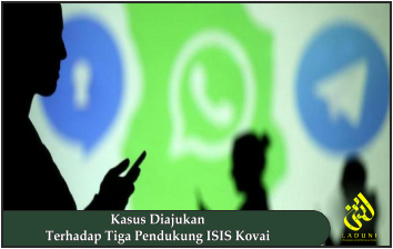 Kasus Diajukan Terhadap Tiga Pendukung ISIS Kovai