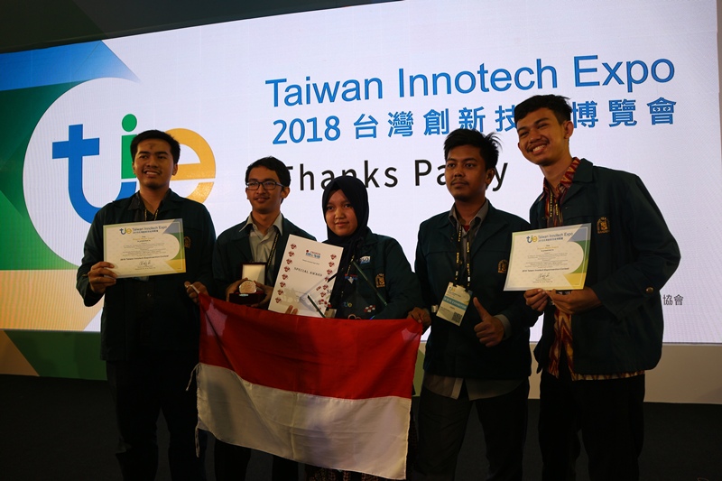 Mahasiswa ITB Berhasil  Raih Perunggu dalam Taiwan Innotech Expo 2018