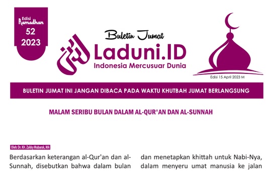 Buletin Jumat Laduni.ID Edisi 52: Malam Seribu Bulan dalam Al-Qur’an dan Al-Sunnah