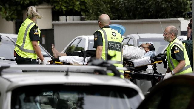 Penembakan di Masjid Selandia Baru Tewaskan 40 Orang