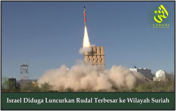 Israel Diduga Luncurkan Rudal Terbesar ke Wilayah Suriah