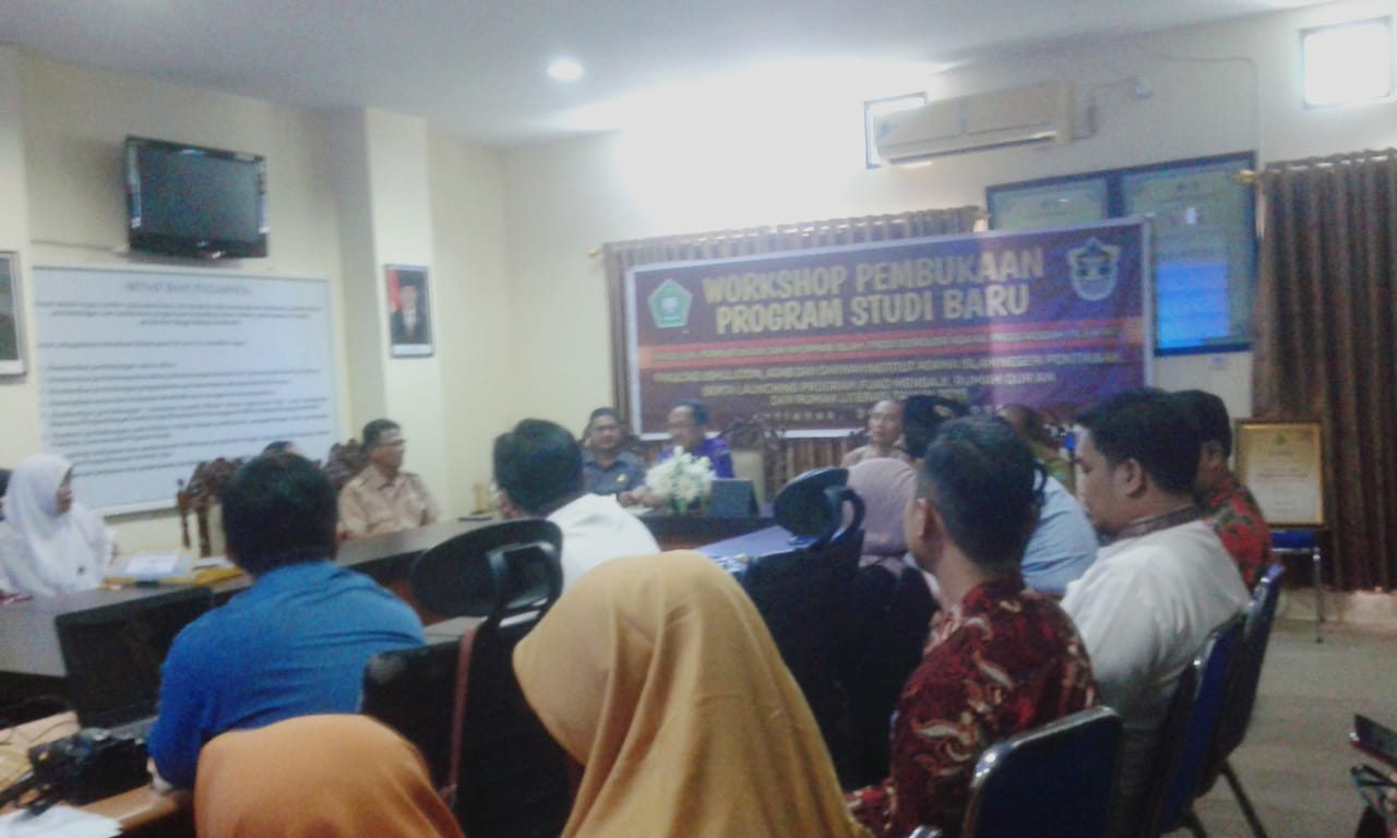 FUAD IAIN Pontianak Adakan Workshop Pembukaan 3 Prodi Baru