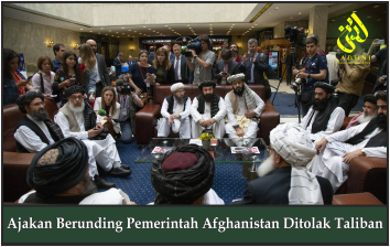 Ajakan Berunding Pemerintah Afghanistan Ditolak Taliban