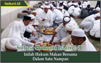 Inilah Hukum Makan Bersama dalam Satu Nampan