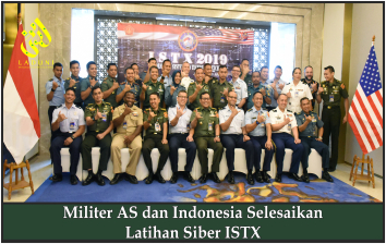 Militer AS dan Indonesia Selesaikan Latihan Siber ISTX
