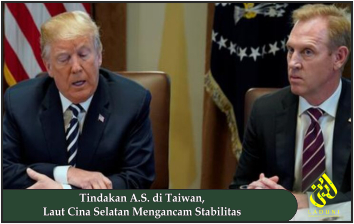 Tindakan A.S. di Taiwan, Laut Cina Selatan Mengancam Stabilitas