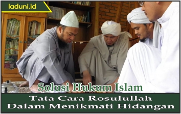 Tata Cara Rosulullah dalam Menikmati Hidangan