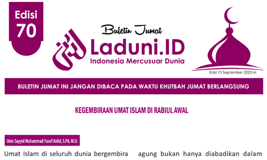 Buletin Jumat Laduni.ID Edisi 70: Kegembiraan Umat Islam di Rabiul Awal