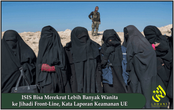 ISIS Bisa Merekrut Lebih Banyak Wanita ke Jihadi Front-Line, Kata Laporan Keamanan UE