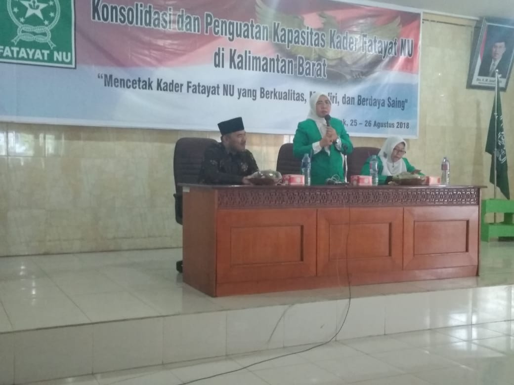 Setelah Lama Vacum, Fatayat NU Kalbar Adakan Konsolidasi Organisasi