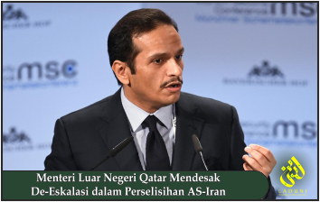 Menteri Luar Negeri Qatar Mendesak De-Eskalasi dalam Perselisihan AS-Iran
